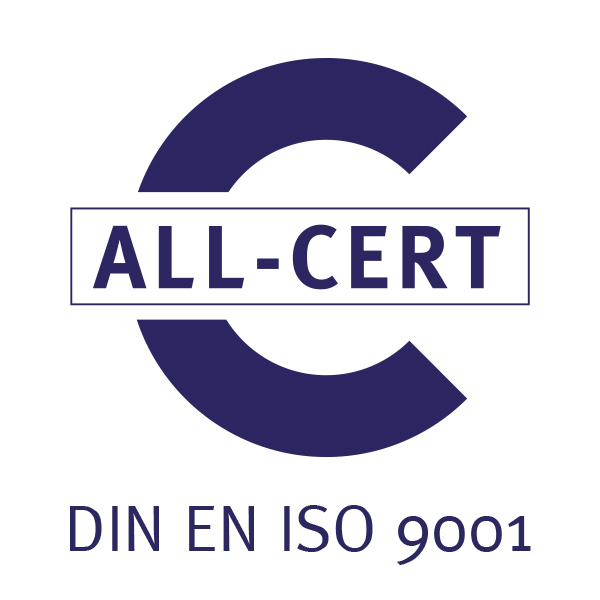 DIN EN ISO 9001 Siegel